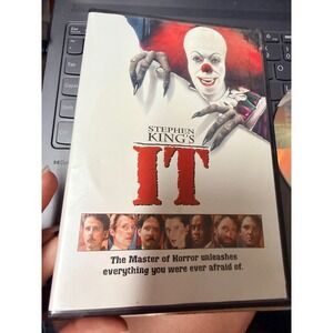 Stephen King's IT 1990 Miniseries DVD Widescreen Tim Curry Pennywise Horror